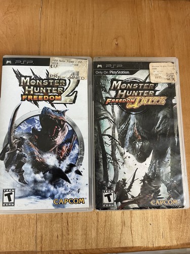 Monster hunter freedom con - 2,