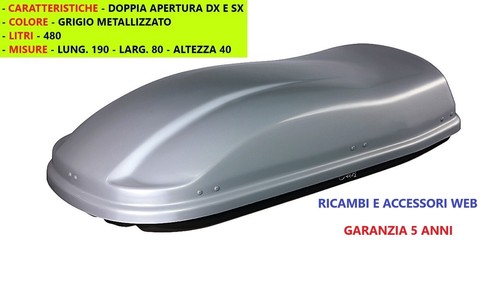 Baule box tetto farad - baule, modello