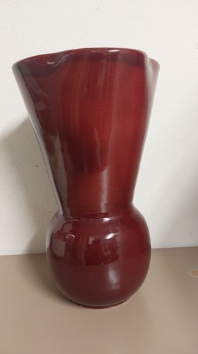 Vaso albisola firmato barile - vaso, g.barile