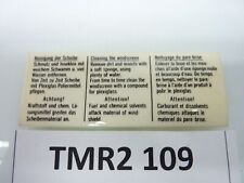 BMW R 2 valvole tutti i modelli adesivo per parabrezza