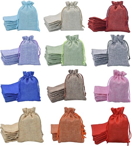 100 pezzi sacchetti - di, tela