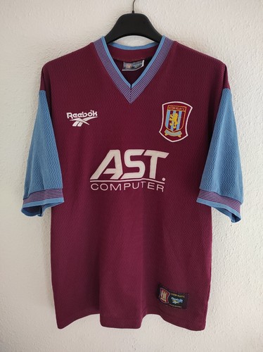 Aston villa 1997 1998 camiseta - aston, 1997-1998