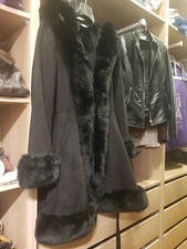 Cappotto Con Pelliccia Ecologica