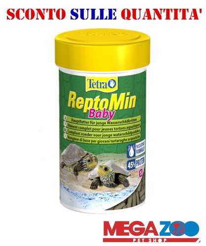 Tetra reptomin baby 100ml - reptomin,