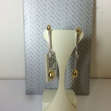 ORECCHINI  FOPE DIAMANTI ORO BIANCO E GIALLO 18 KT 750  REF OR137BBR  -NUOVO-