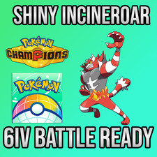 ✨6IV SHINY Incineroar Battle