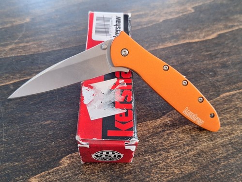 Kershaw orange leek pocket - kershaw,