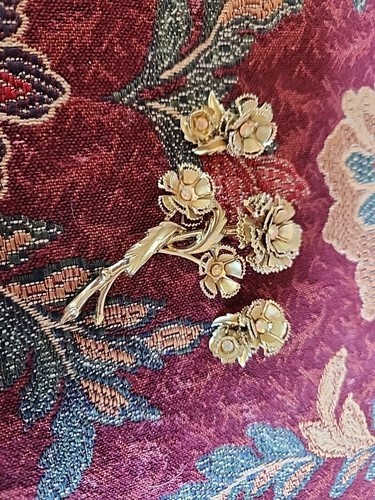 Spilla orecchini vintage - orecchini,