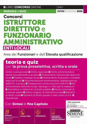 Libri concorsi istruttore - libri,