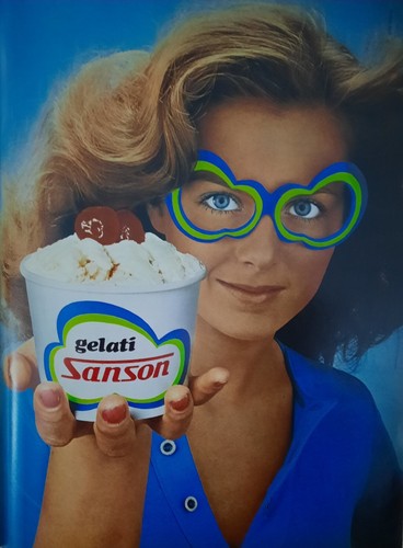Pubblicità advertising gelati