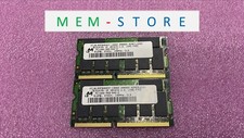 MT16LSDF6464HY-133D2 Micron Originale 1GB 2x512MB PC133 SDR 133 MHz Memoria SODIMM