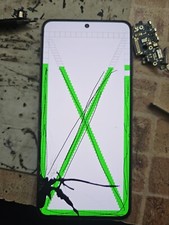 Display Samsung Schermo LCD S21 SM-G991 5G Service Pack Vetro Spaccato Touch