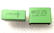 2X 2UF 250V ERO CONDENSATORE