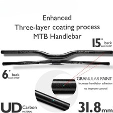 Manubrio bici mtb carbonio