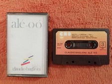 769 MUSICASSETTA CLAUDIO BAGLIONI ALE' OO' 40 CBS 88637 VOL. 2 ITALY