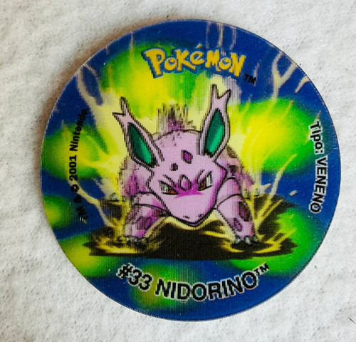 Pokemon nintendo tazos - pokemon, 3d