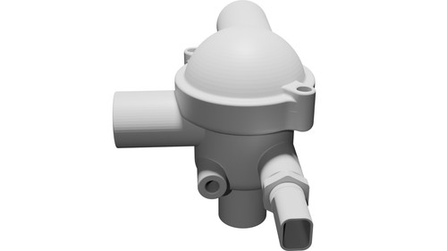 Alloggiamento termostato per - termostato,