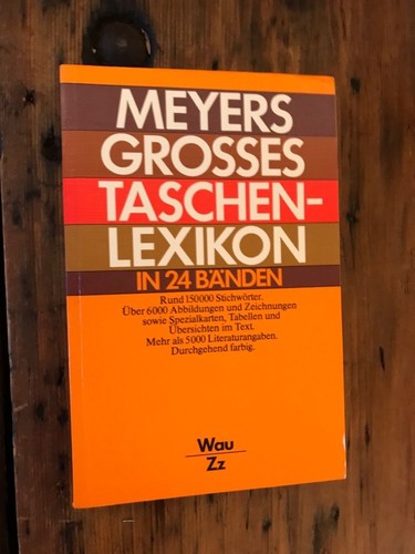 Meyer grosses taschenlexikon - meyer,