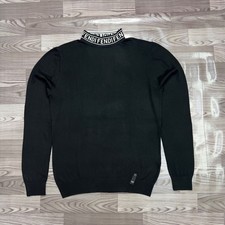 Maglione girocollo lana nero