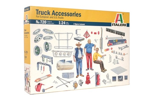 Modellino accessori camion