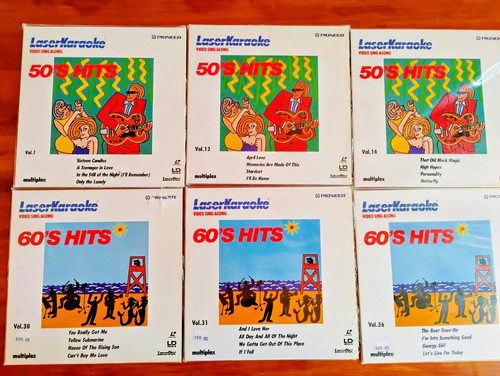 Pioneer karaoke laser - laser, discs