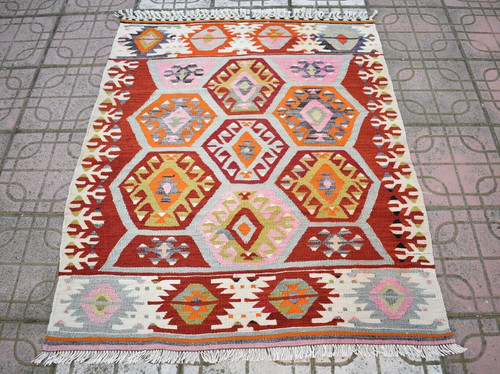Tappeto turco vintage - 39", x