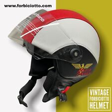Casco vintage in pelle