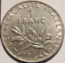 1 Franc semeuse 1964 France -