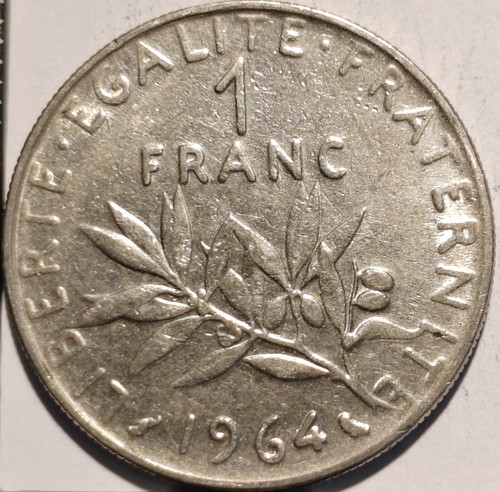 Franc semeuse 1964 france - 1,