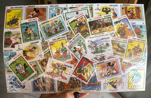 Walt disney stamps all - disney,