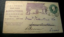 Old Advert. J. & C. Fischer