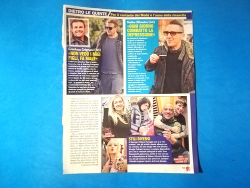 Ritaglio giornale gossip - ritaglio,