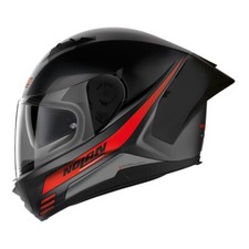 Casco Integrale Moto Nolan N60 6 Sport Outset 21 nero rosso ECE 22.06