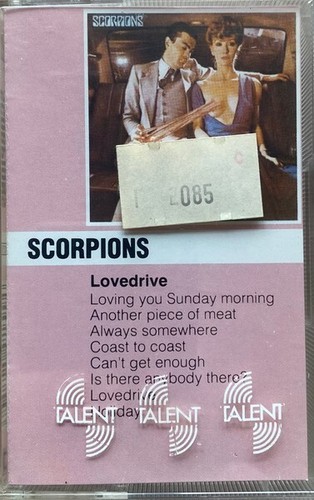 Scorpions lovedrive cassette - lovedrive,