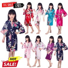 Accappatoio kimono raso seta