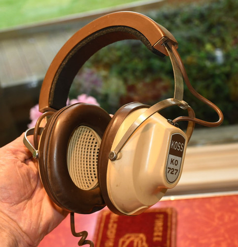 Cuffie vintage koss - vintage,