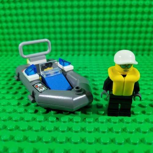 Lego 30011 gommone polizia - -,
