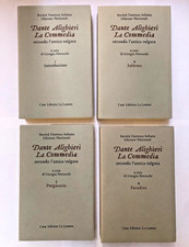 La Divina Commedia  secondo l'antica vulgata- Societa' Dantesca Italiana