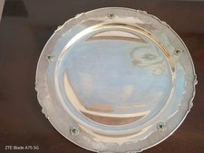 Vassoio antico in argento 800