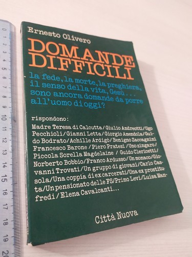 Ernesto olivero domande - olivero,