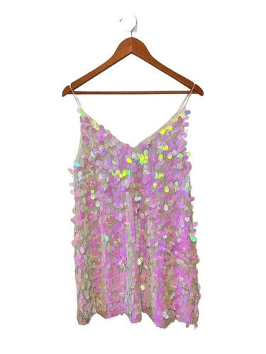Zara mini abito iridescente - zara, |