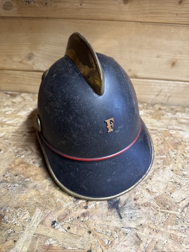 Antique fireman helmet - antique, fireman's