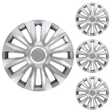Set 4 Copricerchi Copri ruota Coppa Borchie Auto Universale 13/14/15/16 Pollici