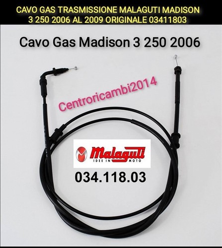 Cavo gas trasmissione malaguti - cavo,