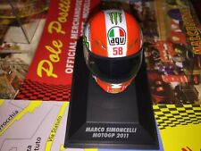 MINICHAMPS 1:8 SIMONCELLI CASCO HELMET L. E. 2600 PCS INDIVIDUALLY NUMBERED NEW