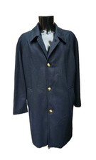 Cappotto Uomo Lana Blu Navy