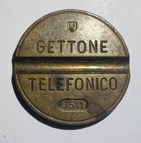 Italian gettone telefonico - italian,