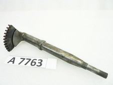 Albero selettore cambio Guzzi AIRONE 250 P4 PEL 554 M 2347 nuovo fondo di mag...