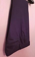 MAURO GRIFONI Pantaloni Zampa Viola Donna Woman Made in Italy Taglia 42