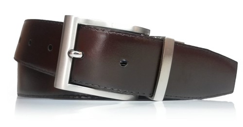 Cinturón hombre reversible
